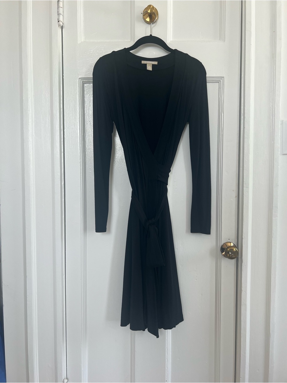 Banana Republic | Classic Black Wrap Dress